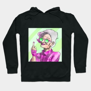 Old Lady Don't Care Hoodie